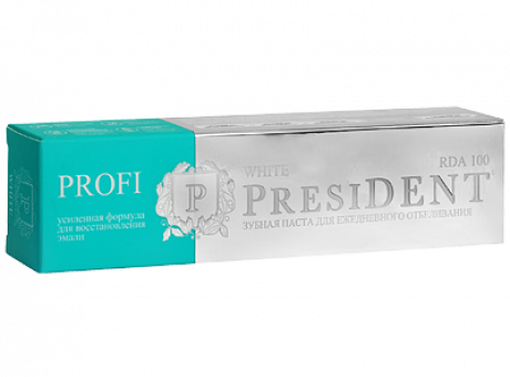 Зубная паста PRESIDENT®PROFI White 50мл